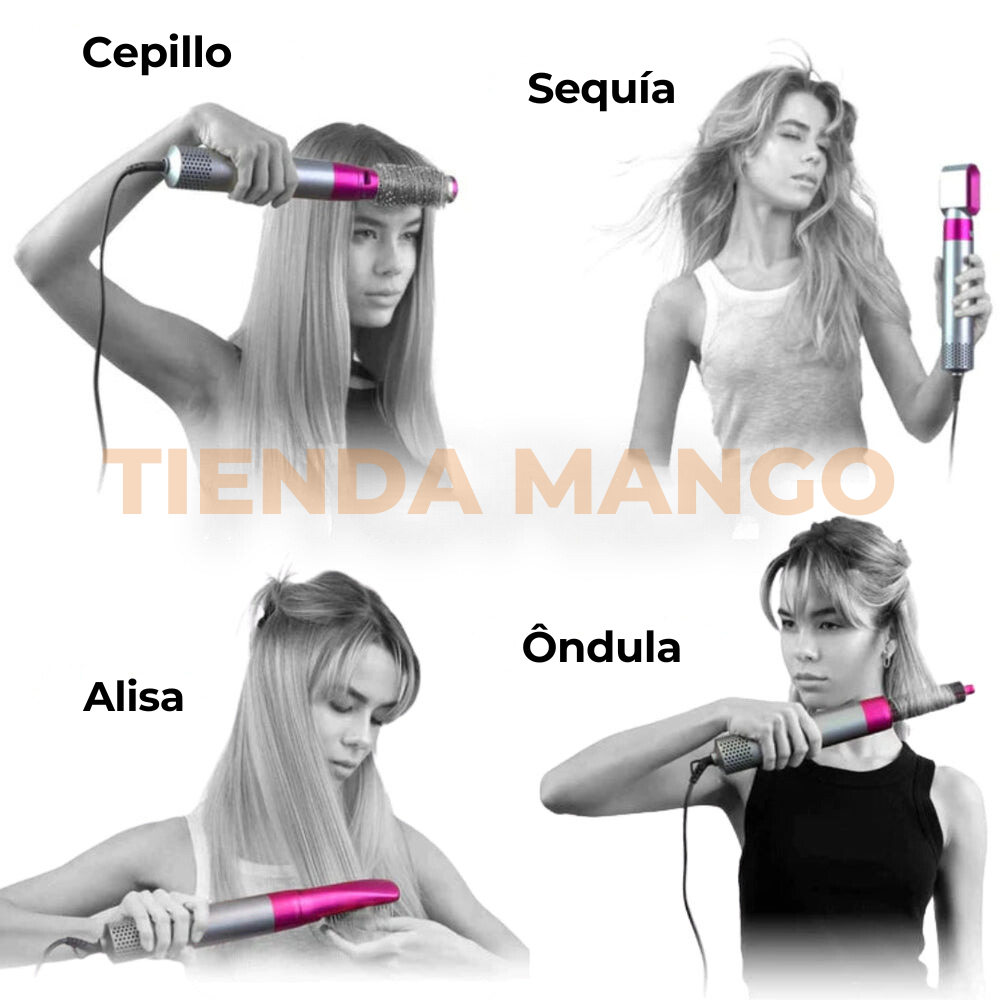 Cepillo de peinado 5 en 1 - Nuevo Hot Air Styler™ 2025 PREMIUM + Regalos y Envio Gratís!