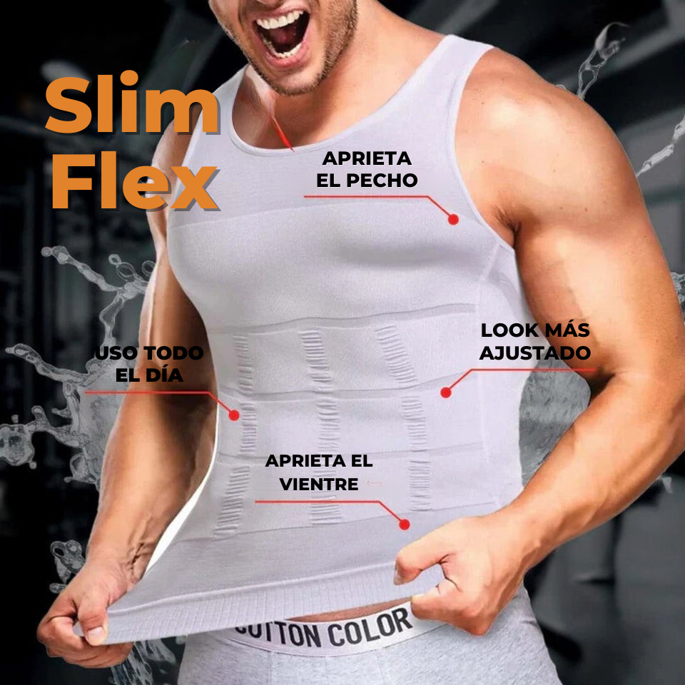 SlimFlex - Camiseta Moldeadora de Compresión Premium (Últimas Unidades)