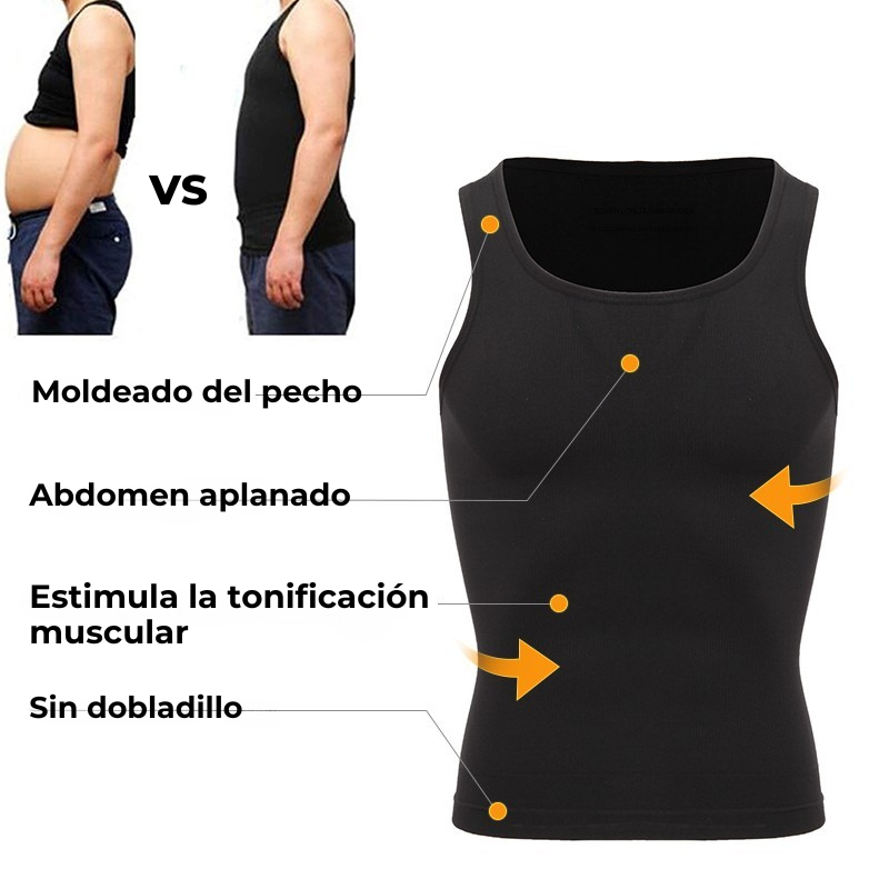 SlimFlex - Camiseta Moldeadora de Compresión Premium (Últimas Unidades)