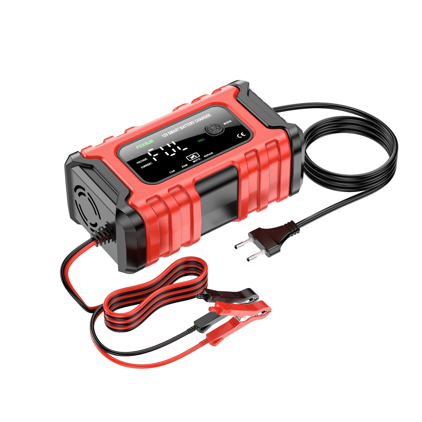 Cargador Premium de Batería Multivehículo Universal + 1 Año de Garantia Extendida!