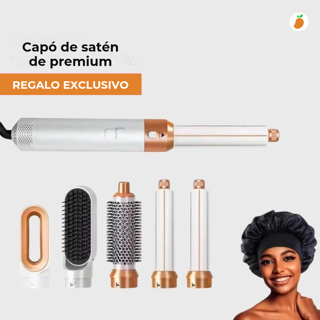Cepillo de peinado 5 en 1 - Nuevo Hot Air Styler™ 2025 PREMIUM + Regalos y Envio Gratís!