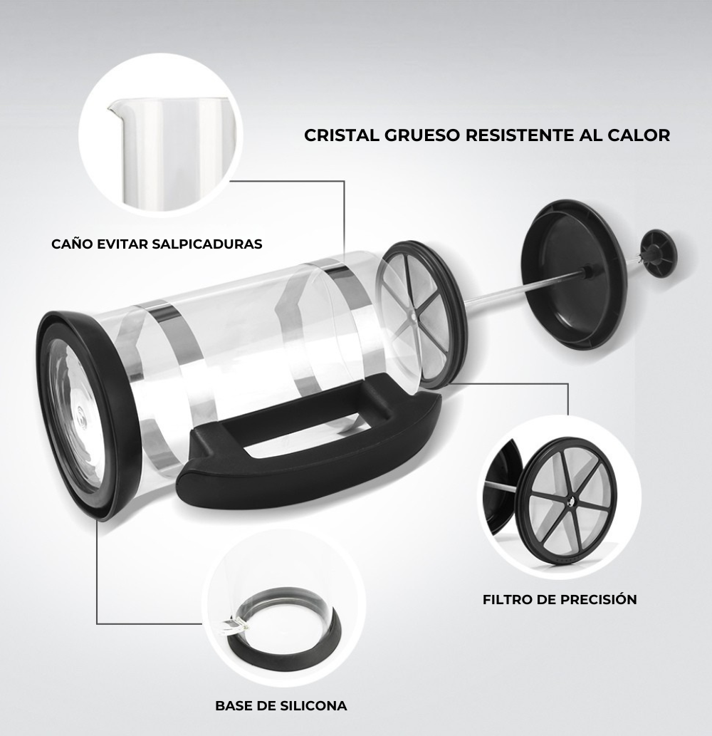FrenchPress™ - Cafeteira Premium (Últimas Unidades)