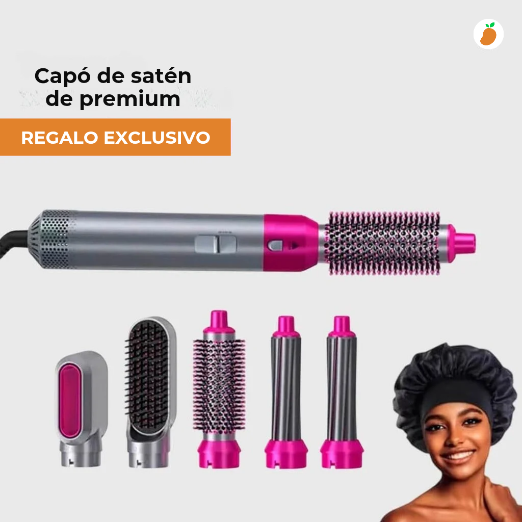 Cepillo de peinado 5 en 1 - Nuevo Hot Air Styler™ 2025 PREMIUM + Regalos y Envio Gratís!