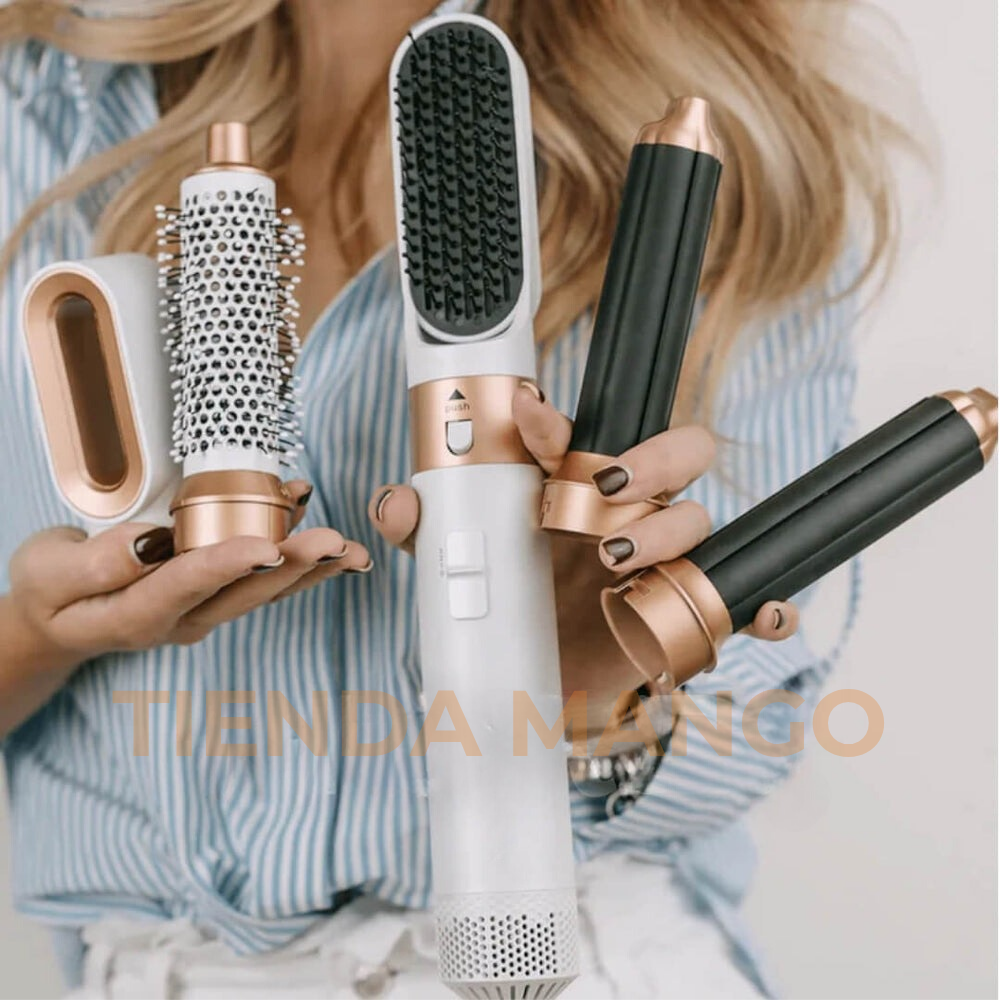 Cepillo de peinado 5 en 1 - Nuevo Hot Air Styler™ 2025 PREMIUM + Regalos y Envio Gratís!