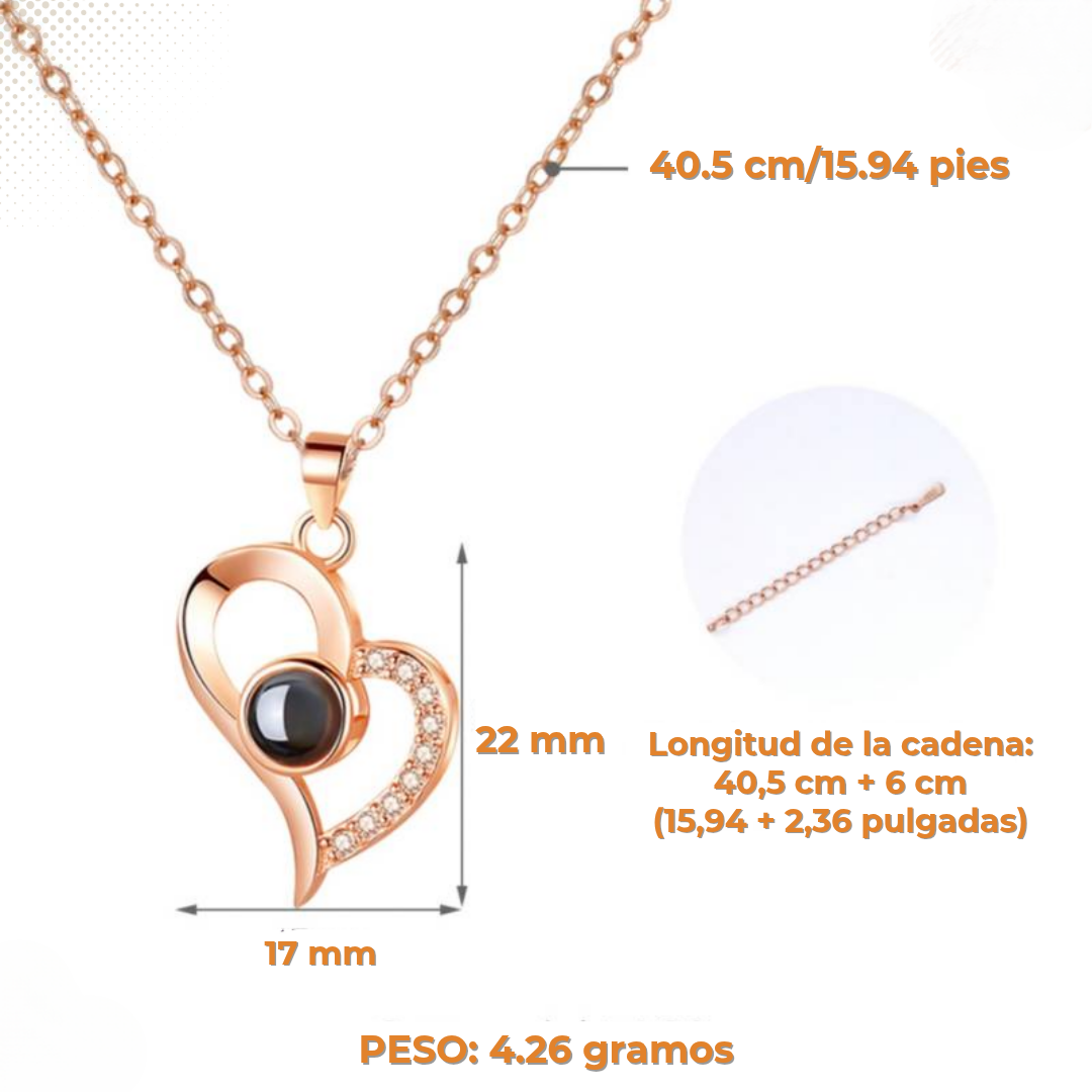 Collar Premium "Te quiero" en 100 idiomas (Últimas Unidades)