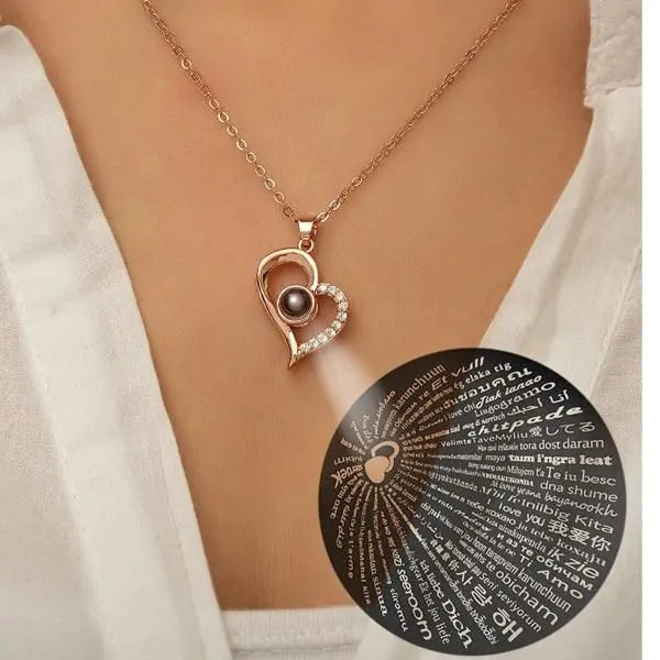Collar Premium "Te quiero" en 100 idiomas (Últimas Unidades)
