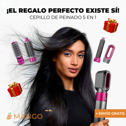 Hot Air Styler™ - Cepillo de Peinado 5 en 1 PREMIUM + Regalos y Envio Gratís (Últimas Unidades)