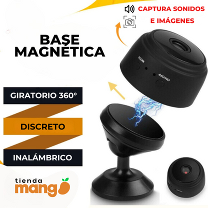 (COMPRA 1 LLEVA 3) Mini Cámara de Seguridad PREMIUM - Mango Vision™ [ULTRA HD]