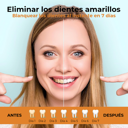(COMPRA 7 PARCHES Y LLEVA 14) Adhesivo dental Sorrisus White Premium® 5D + Regalos y Envio Gratís!