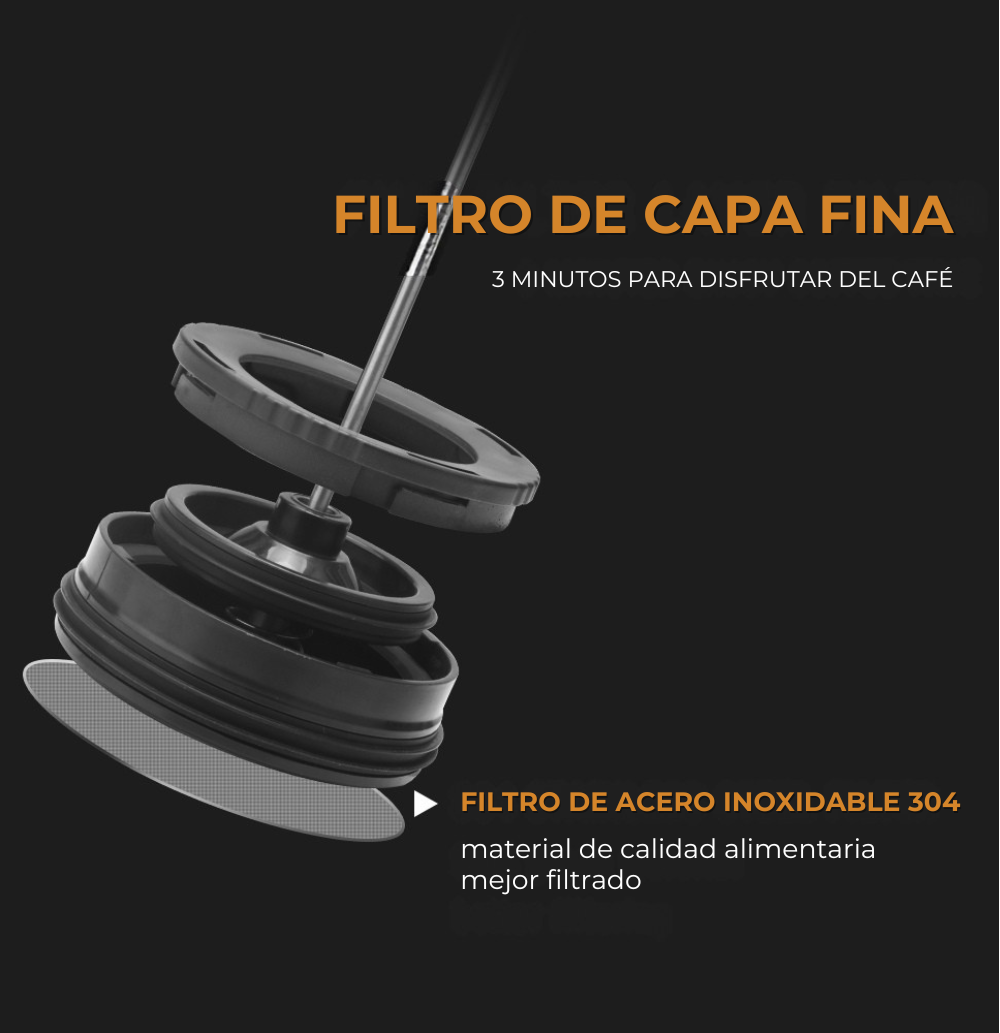 FrenchPress™ - Cafeteira Premium (Últimas Unidades)