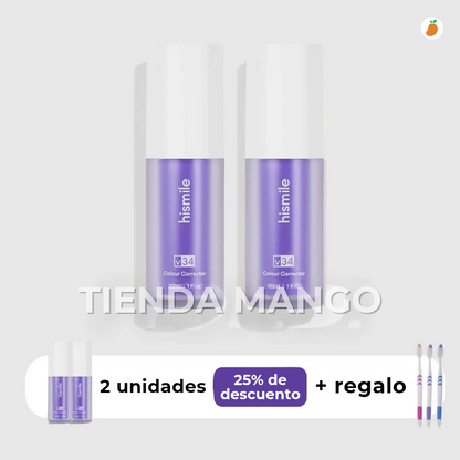 Blanqueamiento Dental Premium - Sérum V34™ + Regalo (Últimas Unidades)