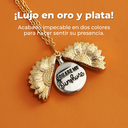 Collar de Girasol Premium “You Are My Sunshine” Eres mi rayo de sol - (Últimas Unidades)